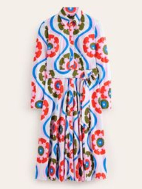 Boden Dresses & Skirts - NWT Boden Amy Cotton Midi Shirt Dress Sz 4